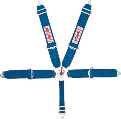 Simpson Safety - Simpson Safety 29102BK 62" Cam Lock 5-Point Safety Harness Black