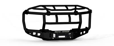 Road Armor - Road Armor 6232F6B Stealth Winch Front Bumper w/Guard for 23+ Ford F250/F350