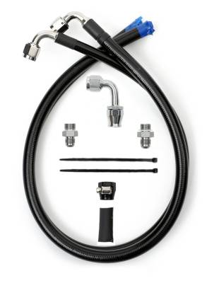 Detroit Speed - Archived - Detroit Speed 091302DS Power Steering Hose Kit for Ford/Mercury