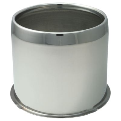 Gorilla Automotive - Gorilla HC212SS Stainless Steel Open-End Hub Cover 5.1" Diameter 4.25" Height