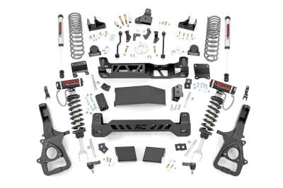 Rough Country Suspension Systems - Rough Country 88357 6" Vertex/V2 Lift Kit Rear Coils for 25-26 RAM 1500 4WD