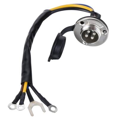 Bulldog Winch - Bulldog Winch 20399 Replacement Plug for 10057x Series 16.5k/18.5k 4 Pin