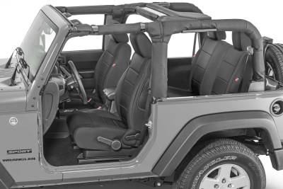 Diver Down - Diver Down 14167-2031 Seat Cover for 11-12 Jeep Wrangler JK Black Neoprene Pair