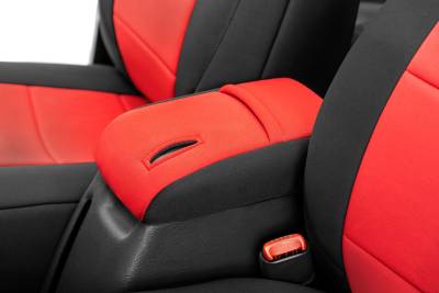 Diver Down - Diver Down 14167-2407 Console Cover for 97-00 Wrangler TJ Red Neoprene