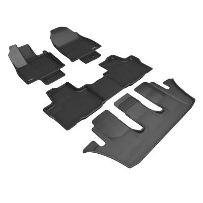 3D MAXpider - 3D MAXpider L1TY33301509 KAGU Floor Mat for 24-26 Jeep Grand Highlander