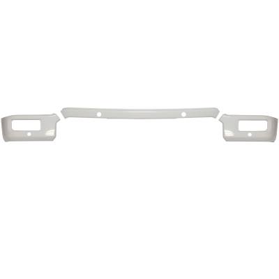 Ecoological - Ecoological HF0310 Front Bumper Overlay w/Sensors Gloss White for 24-26 F150