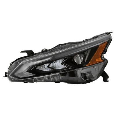 Spyder Auto - Spyder Auto 9955457 Black Left LED Projector Headlight for 23-24 Nissan Altima