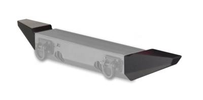 Rugged Ridge - Rugged Ridge 11540.42 Standard Bumper Ends XHD Front Bumper