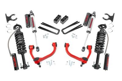 Rough Country Suspension Systems - Rough Country 54550RED 3" Vertex Suspension Lift Kit for 14-20 Ford F150 4WD
