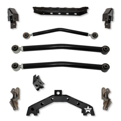 Rock Krawler - Rock Krawler JLAX2LAR-UPG Adv-X Rear Long-Arm Upgrade for Wrangler JL/JLU Gas