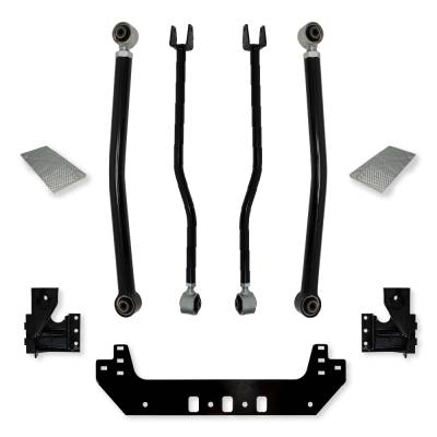 Rock Krawler - Rock Krawler JLAX2LAF-UPG Adv-X Front Long-Arm Upgrade for Wrangler JL/JLU