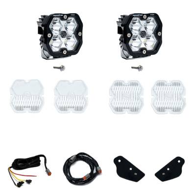 Baja Designs - Baja Designs 44-0087-UP Squadron 2.0 Pro A-Pillar Light Kit