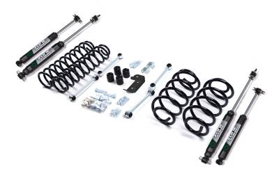 Zone Offroad - Zone Offroad ZONJ2F 3" Coil Spring Lift Kit w/FOX Shocks for 97-02 Wrangler TJ