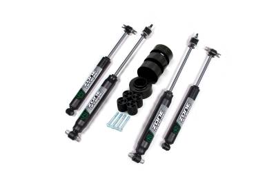 Zone Offroad - Zone Offroad ZONJ1F 1.75" Lift Kit w/FOX Shocks for 97-06 Jeep Wrangler TJ