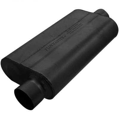 Flowmaster - Flowmaster 943051 50 Series Delta Flow Muffler Offset/Center Aluminized