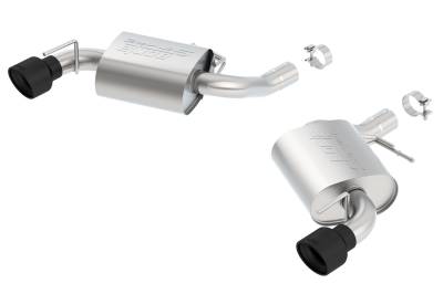 Borla - Borla 11922CB S-Type Axle-Back Exhaust Single Split RR Exit for 16-24 Camaro SS