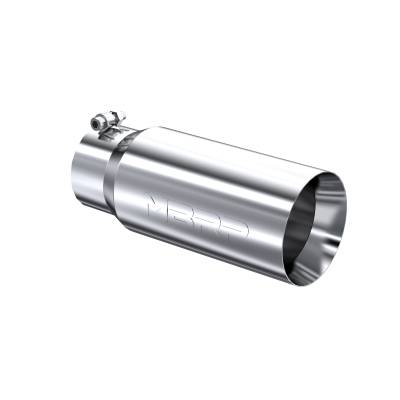 MBRP Exhaust - MBRP Exhaust T5049 T304 Stainless Steel 5" OD Dual Wall Straight 4" Inlet
