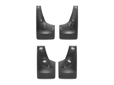 Weathertech - WeatherTech 110011-120011 Front/Rear No-Drill DigitalFit Mudflap Kit