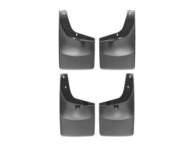 Weathertech - WeatherTech 110031-120031 Front/Rear No-Drill DigitalFit Mudflap Kit