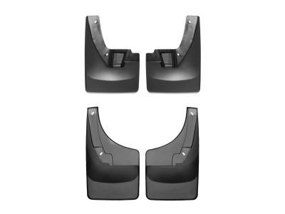 Weathertech - WeatherTech 110024-120024 Front/Rear No-Drill DigitalFit Mudflap Kit