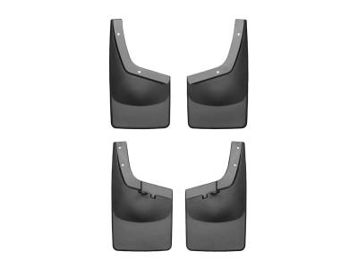 Weathertech - WeatherTech 110020-120020 Front/Rear No-Drill DigitalFit Mudflap Kit