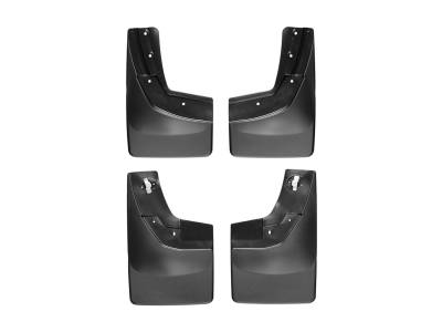 Weathertech - WeatherTech 110035-120035 Front/Rear No-Drill DigitalFit Mudflap Kit