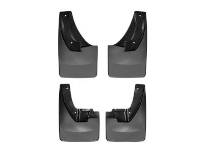 Weathertech - WeatherTech 110026-120026 Front/Rear No-Drill DigitalFit Mudflap Kit