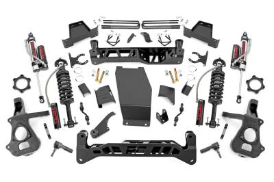 Rough Country Suspension Systems - Rough Country 17450 7" Vertex Lift Kit 14-18 Silverado/Sierra 1500 4WD Alu/Stamp