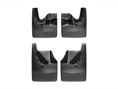 Weathertech - WeatherTech 110034-120034 Front/Rear No-Drill DigitalFit Mudflap Kit