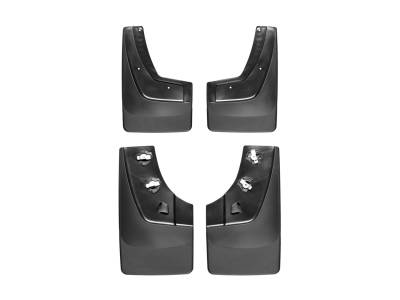 Weathertech - WeatherTech 110036-120036 Front/Rear No-Drill DigitalFit Mudflap Kit