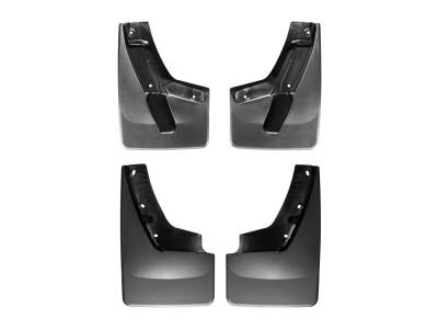 Weathertech - WeatherTech 110038-120048 Front/Rear No-Drill DigitalFit Mudflap Kit