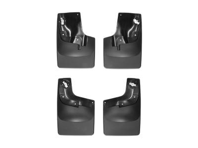 Weathertech - WeatherTech 110049-120049 Front/Rear No-Drill DigitalFit Mudflap Kit
