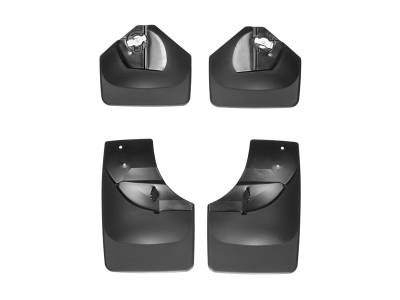 Weathertech - WeatherTech 110051-120051 Front/Rear No-Drill DigitalFit Mudflap Kit