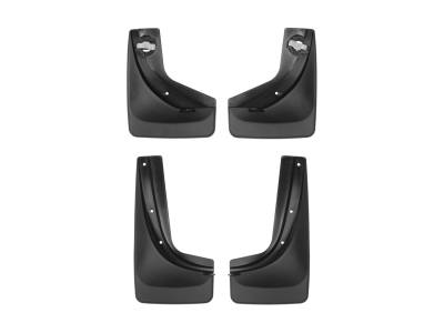Weathertech - WeatherTech 110054-120054 Front/Rear No-Drill DigitalFit Mudflap Kit