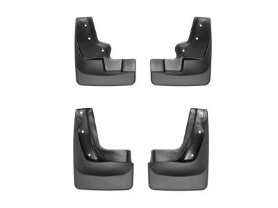 Weathertech - WeatherTech 110060-120060 Front/Rear No-Drill DigitalFit Mudflap Kit