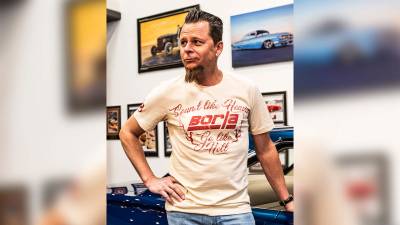 Borla - Borla Exhaust 21590 Men's Sound Sand T-Shirt 2XL