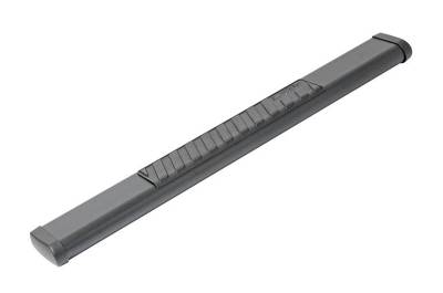 Dee Zee - Dee Zee DZ16111 6" Oval Cab Length Textured Black Steel Side Steps 78"/7"/6"