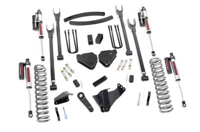 Rough Country Suspension Systems - Rough Country 57850 6" Vertex 4-Link Lift Kit for 05-07 Ford F250/F350 Gas
