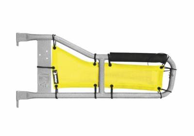 Steinjager - Steinjager Mesh Tube Door Covers Front-Lemon Yellow for Jeep CJ7 J0045598