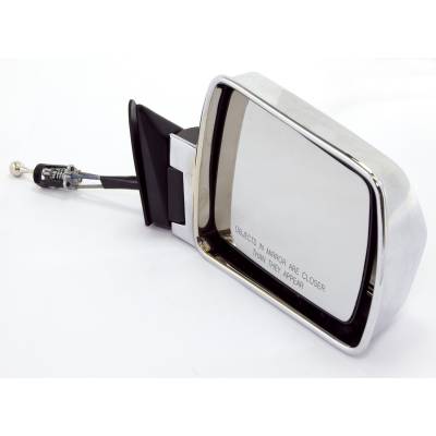 Omix - Omix 12035.14 Right Chrome Mirror for Jeep Cherokee XJ
