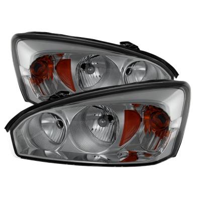 xTune Auto - xTune Auto 9026478 Chrome/Smoked Headlights for 04-08 Chevy Malibu