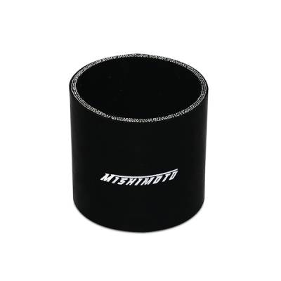 Mishimoto - Mishimoto MMCP-25SBK 2.5" Black Straight Coupler