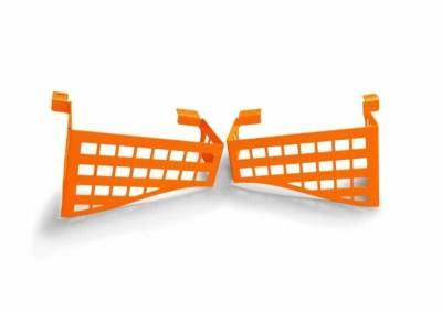 Steinjager - Steinjager Wheel Well Storage Baskets-Orange for Wrangler JK 4DR J0053781