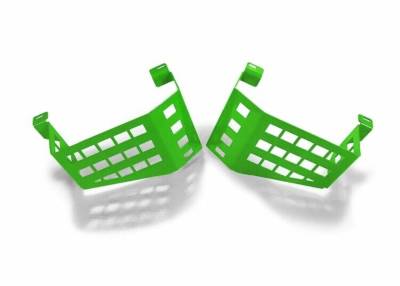 Steinjager - Steinjager Wheel Well Storage Baskets-Neon Green for Wrangler JL 4DR J0054129