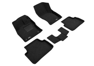 3D MAXpider - 3D MAXpider L1VW10104709 ELEGANT Floor Mat for 19-26 Jetta