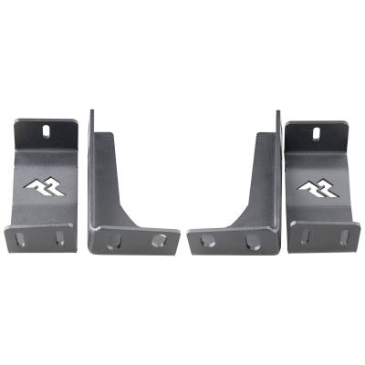 Rugged Ridge - ORV 11232.74 Rear LED Cube Mount Pair for 18-21 Jeep Wrangler JL