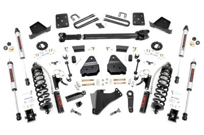 Rough Country Suspension Systems - Rough Country 51358 6" V2 Coilover Lift Kit for 17-22 F250/F350 SD Diesel 4WD