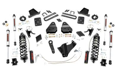 Rough Country Suspension Systems - Rough Country 54858 6" V2 C/O Suspension Lift Kit for 15-16 F250 SD DSL 4WD