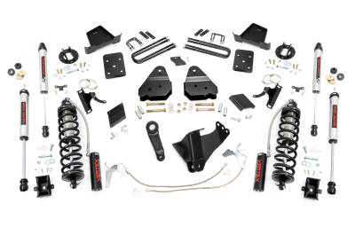 Rough Country Suspension Systems - Rough Country 54958 6" V2 C/O Suspension Lift Kit for 15-16 F250 SD Gas 4WD