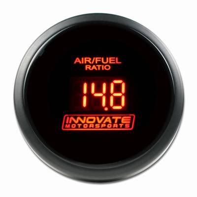 Innovate Motorsports - Innovate Motorsports 37960 DB Wideband Air/Fuel Ratio Gauge Kit w/LC2 Red